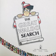 THE GREAT WALDO SEARCH 1989 – First Edition Hardcover Book Martin Hanford