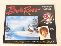 Bob Ross Joy of Painting 6 Book Set Vol 24 25 26 28 29 31 & DVD Autumn Stream