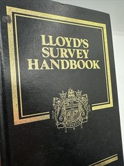 LLoyd’s Survey Handbook 1991 Hardcover 337 Total Pages 5th Edition