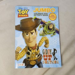 Toy Story Woody Buzz Lightyear Disney Pixar Activity Color Coloring Book bendon