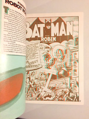 BATMAN 3-D~GRAPHIC NOVEL~John Byrne~With 3D Glasses~VINTAGE 1990~1ST PRINT~New