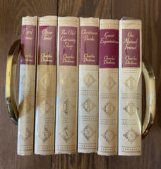 Charles Dickens c1933 Six Volumes Thomas Nelson and Sons