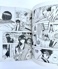 Rurouni Kenshin 3-in-1 Volumes 4, 5, 6, 10, 11, 12 Paperback Books