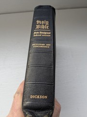 Dickson KJV – New Analytical Bible And Dictionary 1950 Genuine Morocco Leather