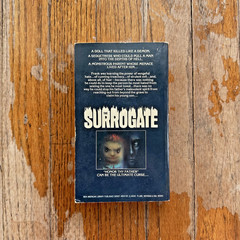 Nick Sharman THE SURROGATE Horror Ghosts Spirits 1st Printing SIGNET PB 1980