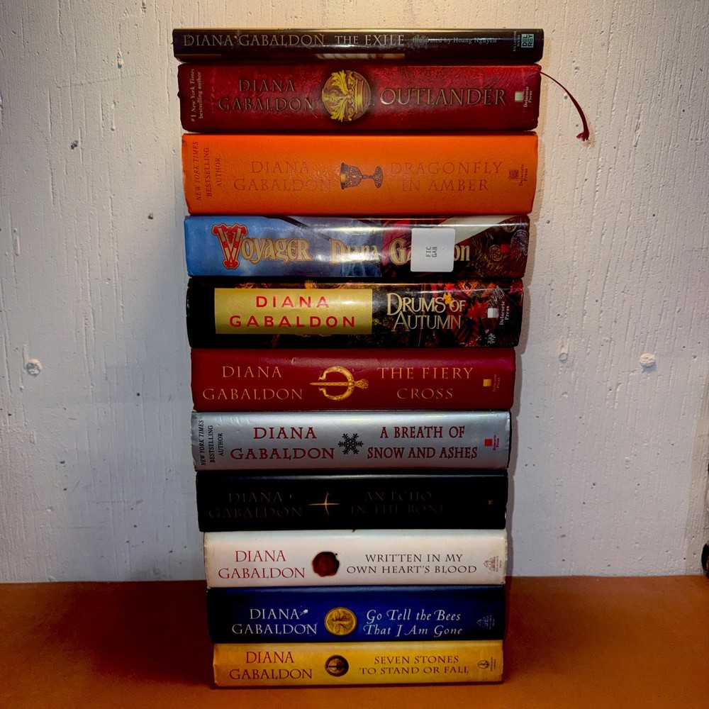 Diana Gabaldon Outlander Series 11-Book Lot Hardcover Collection Fantasy Fiction