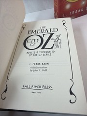 The Wizard of Oz Books 1-15 L. Frank Baum Fall River Press HC DJ 3 Volumes