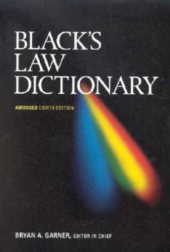Black’s Law Dictionary: Abridged Version – Paperback By Bryan A. Garner – GOOD