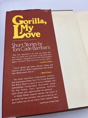Toni Cade Bambara ~ Gorilla My Love ~ First Edition, 1972 Black Arts Movement