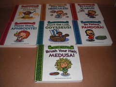 Lot of 7 Mini Myths Board Books by Joan Holub