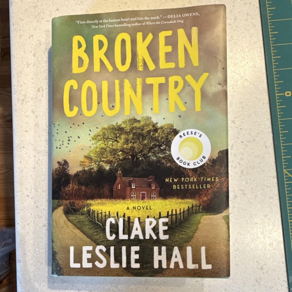 Broken Country by Clare Leslie Hall Hardcover 2024 Simon & Schuster Mystery Thr…