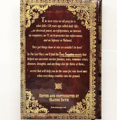 The Lost Ways (HardCover special edition)- practically brand new