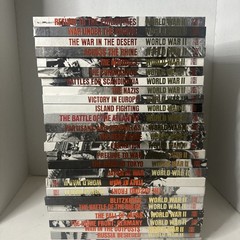 Vintage 1980s Time Life Books World War II WWII 26 Volumes History Set Hardcover