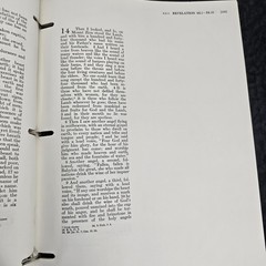 The New Covenant New Testament RSV Wide Margin 3 Ring Binder 1962 Looseleaf