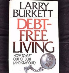 Debt Free Living – Hardcover By Burkett, Larry – VERY GOOD