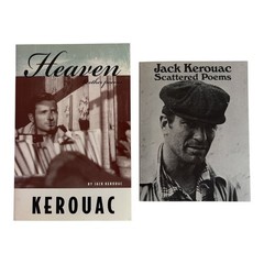 Jack Kerouac Poetry Book Lot Scattered Poems & Heaven and Other Poems