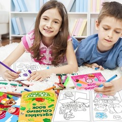 24Pack Coloring Books for Kids Ages 2-4-6-8-12 Small Bulk Coloring Books for Kid