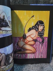 Bettie Page by Olivia 2006 Hardcover Art Book 1st Ed. Print Olivia De Berardinis