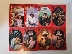 Lot of 100 Harlequin/Silhouette Desire Romance Paperbacks Random Mix Vintage