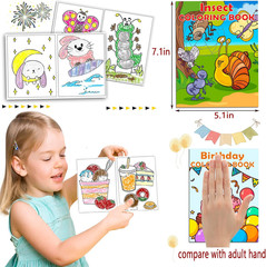 24Pack Coloring Books for Kids Ages 4-8 8-12, Small Bulk Coloring Books