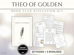 Theo of Golden Allen Levi Fantasy Adventure Book Paperback 448 Pages 6×9 English
