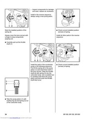 STIHL BR 500 550 600 Backpack Blower Service Manual 2009 – WIRE BOUND – COVERS
