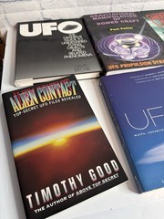 Lot of 8 UFO Alien Books Paranormal Unexplained Phenomena Crop Circles Sci-Fi