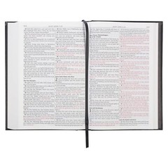 The Holy Bible KJV King James Version LARGE PRINT Hardcover.Jesus Words In Red N