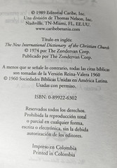 Diccionario Historia de la Iglesia by Nelson – Spanish Edition, 1989 Caribe HB