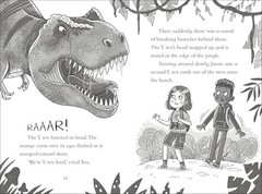 Dinosaur Club: The T-Rex Attack, Stone, Rex, Excellent Book