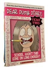 Lot of 11 Dear Dumb Diary books set #1-4, #6-10, 12, Year Two #1 by Jim Benton