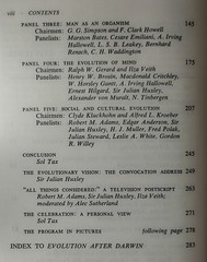 Evolution After Darwin The University Of Chicago Centennial 3 Volume HB 1960
