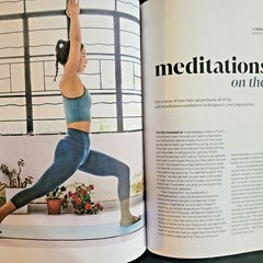 YOUR GUIDE TO HEALTHY LIVING -Yoga Journal Publication- 30 Days to a Happier You