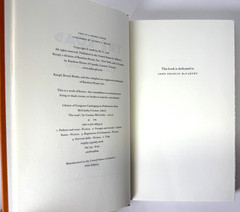 The Road (Pulitzer) Cormac McCarthy 2006 1st ed 1st print in Mylar, Very good