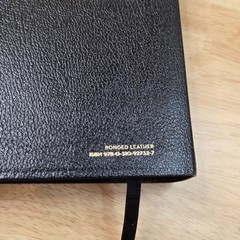 NASB / The Message Parallel Bible by Zondervan Staff 2004, Black Bonded Leather