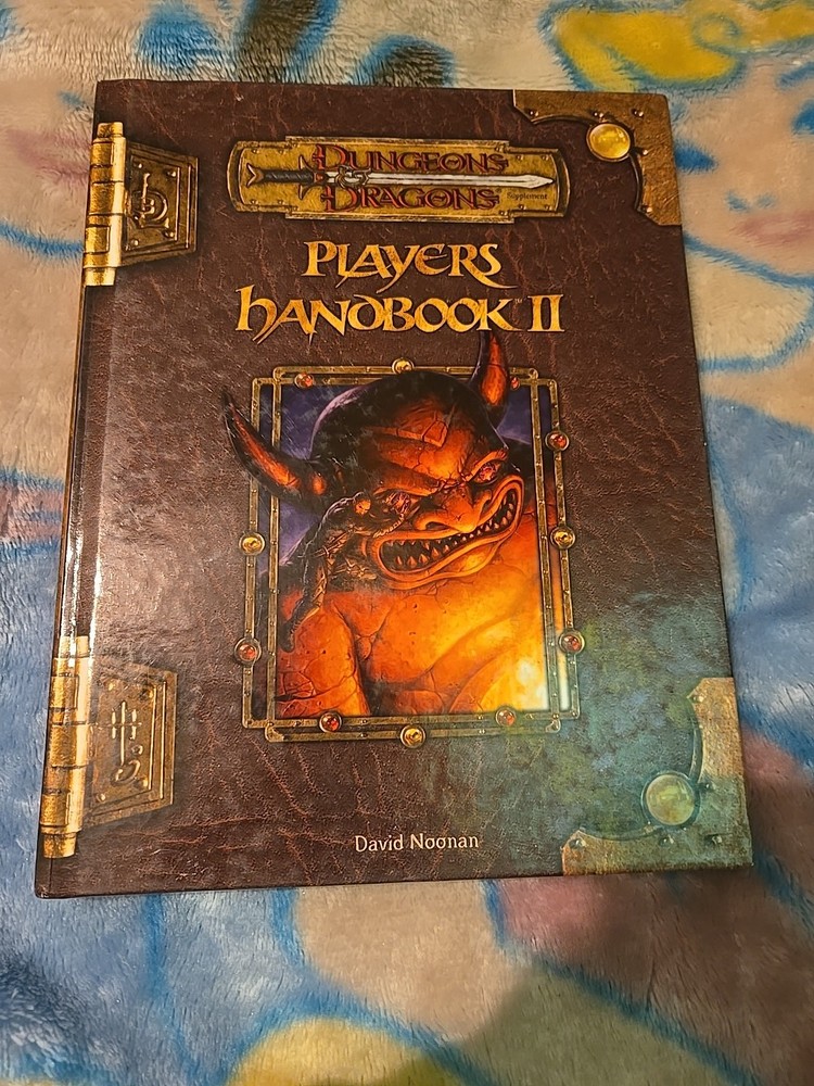 Players Handbook II Dungeons & Dragons D&D 3.5 WOTC EB NICE AUTHENTIC D20