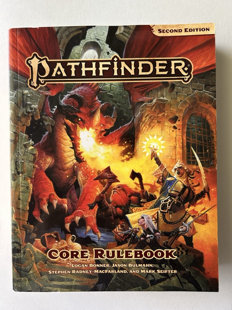 Pathfinder RPG Core Rulebook Second Edition Pocket Edition PZO210-PE Paperback
