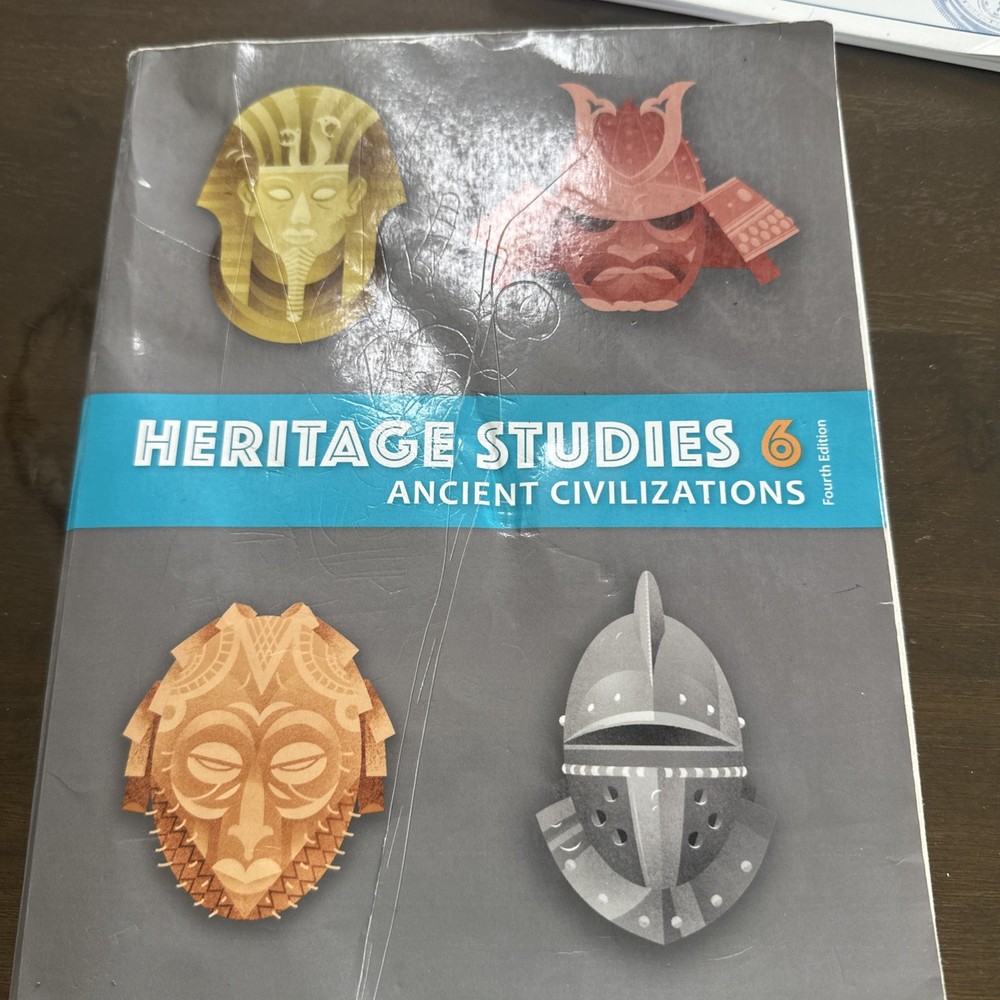 BJU Press 6th Grade Heritage Studies 6 Student book Fourth Edition – Acceptable
