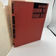 Drawing the Human Head Burne Hogarth 300 Illustration Hardcover Dust Jacket ‘77