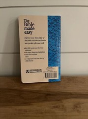 The Bible Made Easy : An Easy-to-Understand Pocket Reference Guide by Mark Water