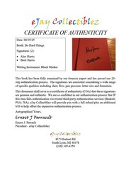 Alex AND Brett Harris SIGNED Do Hard Things Teenage Rebellion First Edition COA