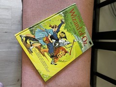 Lot of 6 Vintage Hardcover Illustrated Children’s Books, Curious George, Oz