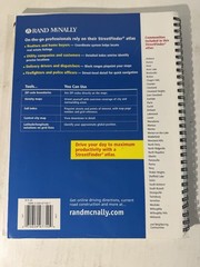 Cleveland Ohio Street Guide 2002 Rand McNally Atlas OH Road Map Streetfinder