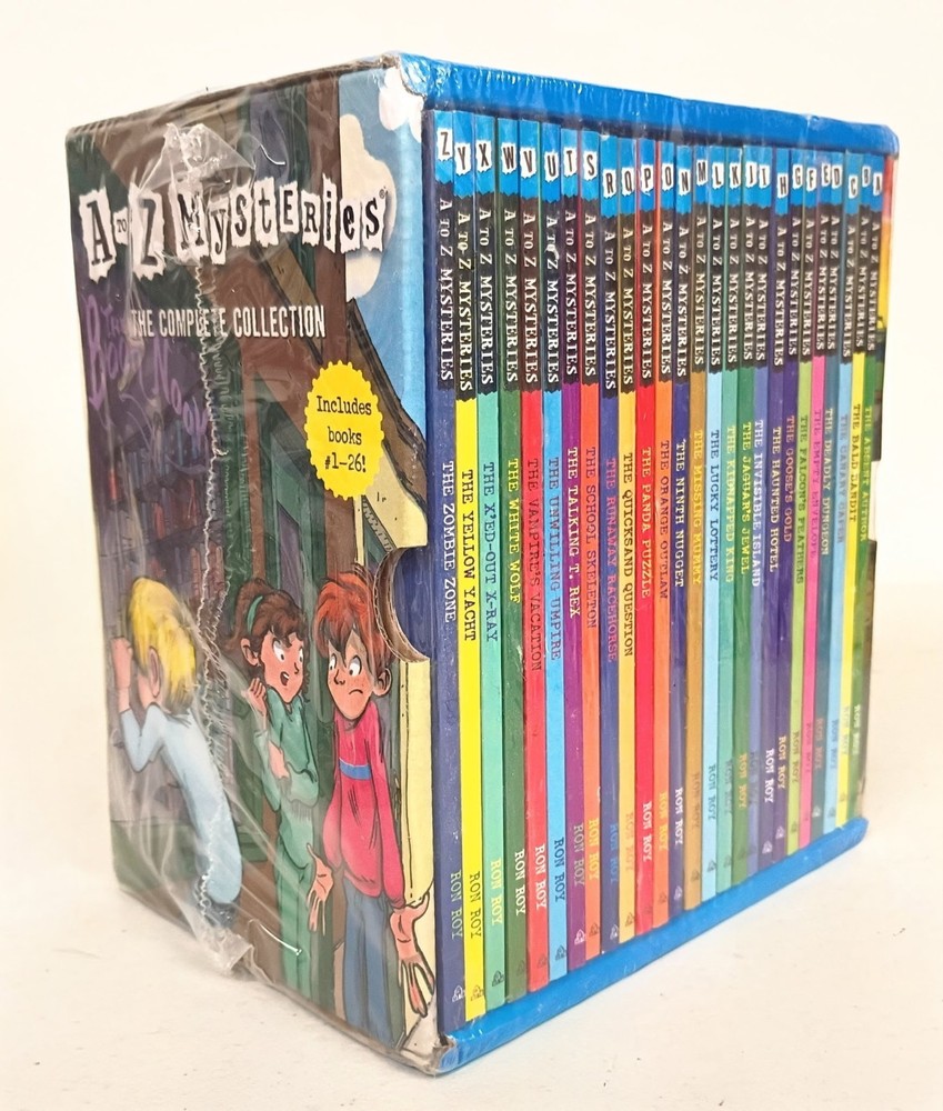 A to Z Mysteries The Complete Collection by Ron Roy 26 Book Set Paperback Sealed