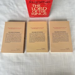 THE LORD OF THE RINGS by J.R.R. Tolkien 1965 3 Volume Box Set 2nd Ed 1st Print