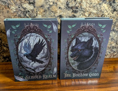 The Chaos Cycle Duology by A. J Vrana: Hollow Gods & Echoed Realm Signed Luna