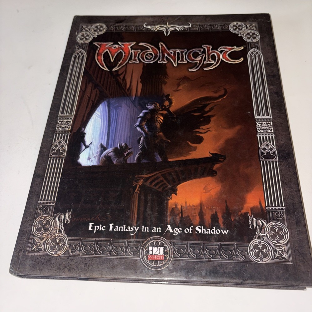 Midnight: Epic Fantasy in an Age of Shadow d20 system – Hardcover – VERY GOOD