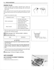 SUZUKI RM125 Owners Service Manual 2001 – STEEL WIRE BOUND – TOUGH COVERED