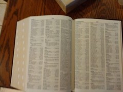 NKJV Scofield Study Bible LARGE PRINT Burgundy Bonded Leather thumb indexed