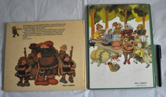 Swedish Books Harlekin 1978 & Sagan om de två trollstavarna 1985 by Ulf Löfgren